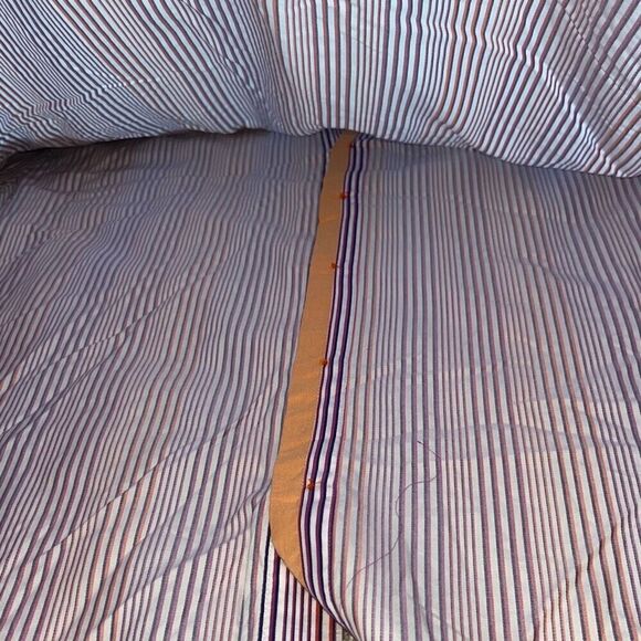 Robert Graham X Mens 3 XL Shirt Cotton Multicolor Striped Flip Cuff Tailored - Picture 15 of 16